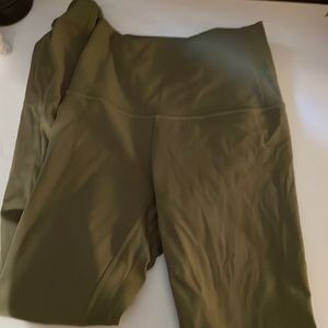 Camo green lululemon leggings